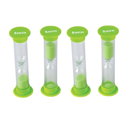 Sand Timers, Small, 5 Minute, PK24